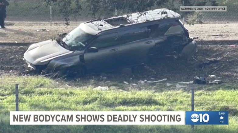 Dashcam footage crash